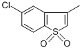 structure of CAS# 17514-66-8, 5-Chloro-3-Methyl-Benzo[b]Thiophene 1,1-Dioxide;5-CHLORO-3-METHYL-1H-1LAMBDA6-BENZO[B]THIOPHENE-1,1-DIONE;5-Chloro-3-Methyl-1H-1Lambda6-Thiophene-1,1-Dione;5-CHLORO-3-METHYL-1H-BENZO[B]THIOPHENE-1,1-DIONE