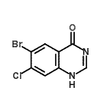 CAS#: 17518-95-5， 6-Bromo-7-Chloro-4(1H)-Quinazolinone