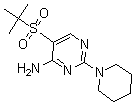 CAS#: 175202-16-1， 5-[(1,1-Dimethylethyl)Sulfonyl]-2-(1-Piperidinyl)-4-Pyrimidinamine