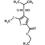 CAS#: 175202-73-0， Ethyl 4-(Isopropylsulfonyl)-5-(Methylsulfanyl)-2-Thiophenecarboxylate