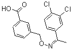 CAS#: 175203-32-4， 3-[([[1-(3,4-Dichlorophenyl)Ethylidene]Amino]Oxy)Methyl]Benzoic Acid