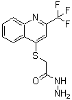 CAS#: 175203-43-7， 2-{[2-(Trifluoromethyl)-4-Quinolinyl]Sulfanyl}Acetohydrazide