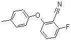 structure of CAS# 175204-08-7, 2-Fluoro-6-(4-Methylphenoxy)-Benzonitrile;2-Fluoro-6-(4-Methylphenoxy)Benzonitrile 97%;2-Fluoro-6-(4-Methylphenoxy)Benzonitrile97%;2-CYANO-3-FLUORO-4'-METHYLDIPHENYL ETHER