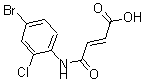 CAS#: 175205-15-9， 4-(4-Bromo-2-Chloroanilino)-4-Oxobut-2-Enoic Acid