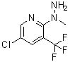 CAS 登录号：175205-60-4， 5-氯-2-(1-甲基肼基)-3-(三氟甲基)吡啶