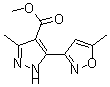 CAS#: 175277-16-4， 3-Methyl-5-(5-Methyl-3-Isoxazolyl)-1H-Pyrazole-4-carboxylic Acid Methyl Ester