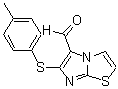 CAS 登录号：175277-55-1， 6-[(4-甲基苯基)硫代]-咪唑并[2,1-b]噻唑-5-甲醛