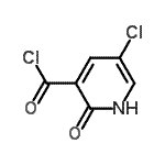 CAS 登录号：175277-81-3， 5-氯-2-氧代-1,2-二氢-3-吡啶甲酰氯