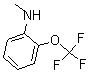 结构式 CAS# 175278-04-3, N-甲基-2-(三氟甲氧基)-苯胺