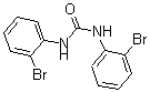 structure of CAS# 175278-34-9, N,N'-Bis(2-Bromophenyl)-Urea;N,N'-BIS-(2-BROMOPHENYL)UREA;N,N'-DI(2-BROMOPHENYL)UREA