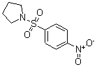 structure of CAS# 175278-37-2, 1-[(4-Nitrophenyl)Sulfonyl]-Pyrrolidine;1-[(4-Nitrophenyl)Sulphonyl]Pyrrolidine;1-[(4-NITROPHENYL)SULFONYL]PYRROLIDINE;N-(4-NITROPHENYLSULFONYL)PYRROLIDINE