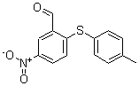 structure of CAS# 175278-42-9, 2-[(4-Methylphenyl)Thio]-5-Nitro-Benzaldehyde;2-[(4-METHYLPHENYL)SULFANYL]-5-NITROBENZENECARBALDEHYDE;2-[(4-METHYLPHENYL)THIO]-5-NITROBENZALDEHYDE