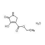 CAS#: 175278-57-6， Ethyl 4-Hydroxy-5-Oxo-2,5-Dihydro-1H-Pyrrole-3-Carboxylate Hydrate (1:1)