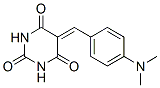 structure of CAS# 1753-47-5, 5-[[4-(Dimethylamino)Phenyl]Methylene]Barbituric Acid;5-[(4-Dimethylaminophenyl)Methylene]Hexahydropyrimidine-2,4,6-Trione;5-(4-Dimethylaminobenzylidene)Barbituric Acid;Nsc93962