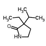 CAS#: 175698-08-5， 3-Ethyl-3-Isopropyl-2-Pyrrolidinone
