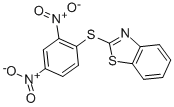 结构式 CAS# 17586-89-9, 2-(2,4-二硝基苯基)-苯并噻唑