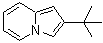 structure of CAS# 1761-09-7, 2-(2-Methyl-2-Propanyl)Indolizine;2-tert-Butyl-indolizine