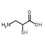 CAS 登录号：17617-04-8， 3-氨基-2-硫基丙酸