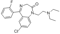 structure of CAS# 17617-23-1, Flurazepam;2H-1,4-Benzodiazepin-2-One, 7-Chloro-1-(2-(Diethylamino)Ethyl)-5-(2-Fluorophenyl)-1,3-Dihydro-, Dihydrochloride;2H-1,4-Benzodiazepin-2-One, 7-Chloro-1-(2-(Diethylamino)Ethyl)-5-(O-Fluorophenyl)-, 1,3-Dihydro-, Dihydrochloride;7-Chloro-1-(2-(Diethylamino)Ethyl)-5-(O-Fluorophenyl)-1,3-Dihydro-2H-1,4-Benzodiazepin-2-One Dihydrochloride
