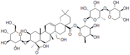 CAS#: 176182-01-7， polygalasaponin XXVIII
