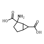 CAS#: 176199-49-8， 2-Aminobicyclo[3.1.0]Hexane-2,6-Dicarboxylic Acid