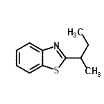 CAS#: 17626-87-8， 2-Sec-Butyl-1,3-Benzothiazole