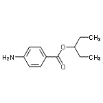 CAS#: 176309-53-8， 3-Pentanyl 4-Aminobenzoate