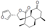CAS#: 17633-81-7， (4R,4aR,5'R,7R,8R,8aS)-5'-(3-Furyl)-4,7-dimethyl-spiro[decalin-8,3'-tetrahydrofuran]-2,2'-quinone