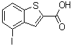 CAS#: 176549-83-0， 4-Iodo-1-Benzothiophene-2-Carboxylic Acid