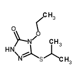 CAS#: 177175-52-9， 4-Ethoxy-5-(Isopropylsulfanyl)-2,4-Dihydro-3H-1,2,4-Triazol-3-One