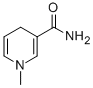 structure of CAS# 17750-23-1, 1,4-Dihydro-1-Methyl-3-Pyridinecarboxamide;N-Methyl-1,4-Dihydronicotinamide;3-Pyridinecarboxamide, 1,4-Dihydro-1-Methyl-;1-Methyl-1,4-Dihydro-3-Pyridinecarboxamide