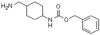 structure of CAS# 177582-74-0, Benzyl [4-(Aminomethyl)Cyclohexyl]Carbamate;Benzyl trans-4-aminomethylcyclohexylcarbamate;CARBAMIC <wbr>ACID,N-[T<wbr>RANS-4-(A<wbr>MINOMETHY<wbr>L)CYCLOHE<wbr>XYL]-, PH<wbr>ENYLMETHY<wbr>L ESTER