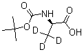 CAS#: 177614-70-9， N-[(1,1-Dimethylethoxy)Carbonyl]-D-Alanine-3,3,3-D3