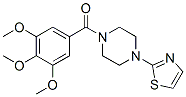 CAS#: 17766-79-9， 1-(2-Thiazolyl)-4-(3,4,5-Trimethoxybenzoyl)Piperazine