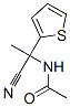 CAS#: 17770-30-8， N-[1-Cyano-1-(2-Thienyl)Ethyl]Acetamide