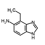CAS#: 177843-32-2， 4-Ethyl-1H-Benzimidazol-5-Amine