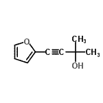 CAS#: 178173-83-6， 4-(2-Furyl)-2-Methyl-3-Butyn-2-Ol