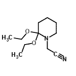 CAS#: 178306-99-5， (2,2-Diethoxy-1-Piperidinyl)Acetonitrile