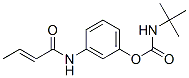 CAS#: 17838-05-0， N-Tert-Butylcarbamic Acid 3-[(1-Oxo-2-Butenyl)Amino]Phenyl Ester