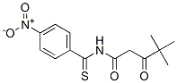 CAS#: 178408-11-2， 4,4-Dimethyl-N-(4-Nitrobenzenecarbothioyl)-3-Oxopentanamide