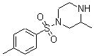 结构式 CAS# 178624-90-3, 3-甲基-1-[(4-甲基苯基)磺酰基]-哌嗪