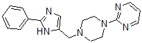 CAS#: 178928-68-2， 2-[4-[(2-Phenyl-3H-Imidazol-4-Yl)Methyl]Piperazin-1-Yl]Pyrimidine
