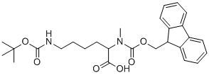 CAS#: 1793105-27-7， Fmoc-N-Me-D-Lys(Boc)-OH