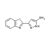 CAS#: 179599-33-8， 3-(1,3-Benzothiazol-2-Yl)-1H-Pyrazol-5-Amine