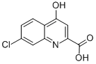 structure of CAS# 18000-24-3, 7-Chloro-4-Hydroxy-2-Quinolinecarboxylicacid;7-Chloro-4-Keto-1H-Quinoline-2-Carboxylic Acid;Bpbio1_001230;Spectrum_001451