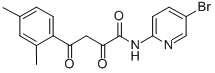 CAS#: 180537-72-8， N-(5-Bromopyridin-2-Yl)-4-(2,4-Dimethylphenyl)-2,4-Dioxobutanamide