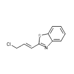CAS#: 181048-59-9， 2-[(1E)-3-Chloro-1-Propen-1-Yl]-1,3-Benzothiazole