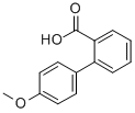 structure of CAS# 18110-71-9, 4'-Methoxy-[1,1'-Biphenyl]-2-Carboxylicacid;Sbb007491;Nsc105633