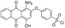 CAS#: 18122-67-3， 4-[(1-Amino-9,10-Dihydro-4-Hydroxy-9,10-Dioxo-2-Anthryl)Oxy]Benzenesulphonyl Chloride