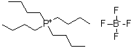 结构式 CAS# 1813-60-1, 四丁基鏻四氟硼酸盐